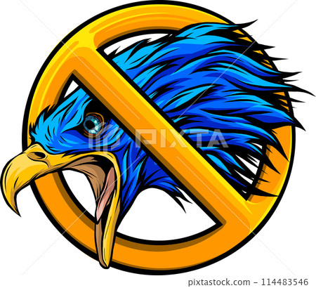 vector illustration of Yin Yang symbol on white background vector illustration of Yin Yang symbol on white background 114483546