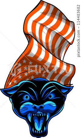 illustration vector of head panther on white background illustration vector of head panther on white background 114483682