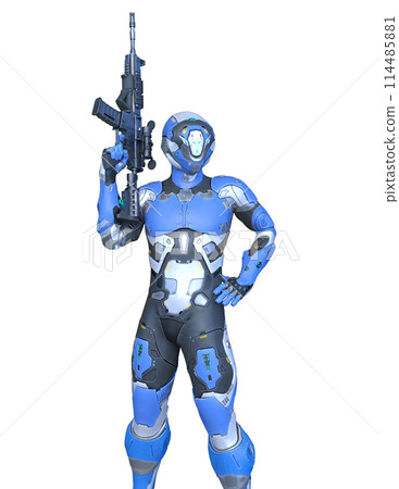 Cyber warrior 114485881