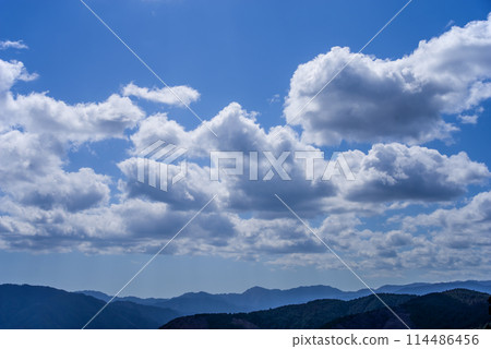 "Nature and landscape materials" Cloudy sky "Nature and landscape materials" Cloudy sky 114486456