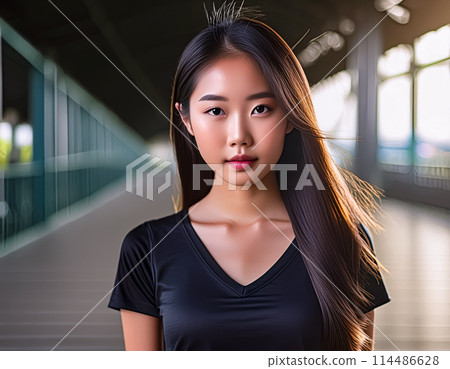 年輕的女士的肖像 114486628