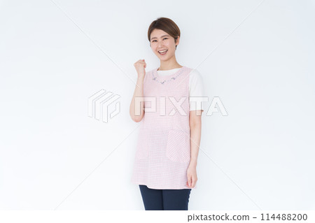 Guts pose nursery teacher 114488200