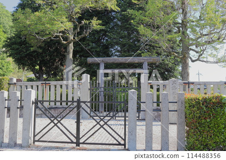 Kyoto Emperor Sanjo's Kitayama Mausoleum Kyoto Emperor Sanjo's Kitayama Mausoleum 114488356
