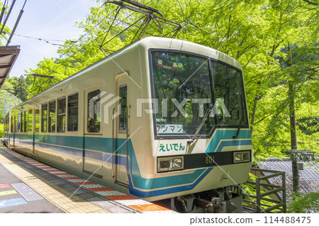 睿山電車貴船口月台 睿山電車貴船口月台 114488475