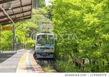睿山電車貴船口月台 睿山電車貴船口月台 114488478