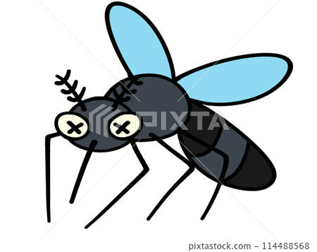 可愛的蚊子插畫素材 可愛的蚊子插畫素材 114488568