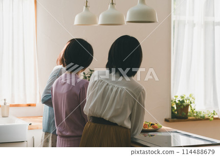 廚房 主婦 家庭主婦 114488679