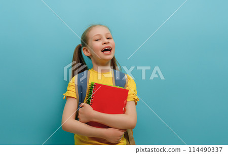 girl is ready to back to school girl is ready to back to school 114490337