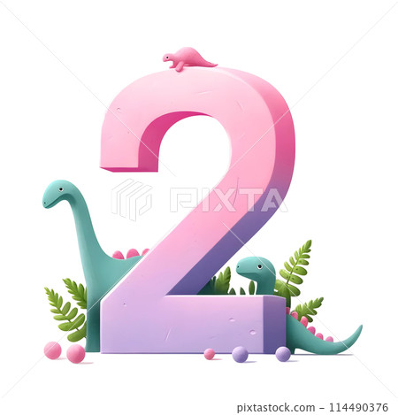 3d number two 114490376