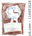 child_wall 時鐘繪製的圖畫 114491628