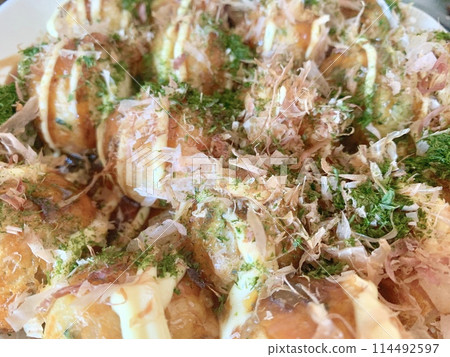 圖庫照片: 章魚燒 圖庫照片: 章魚燒 114492597