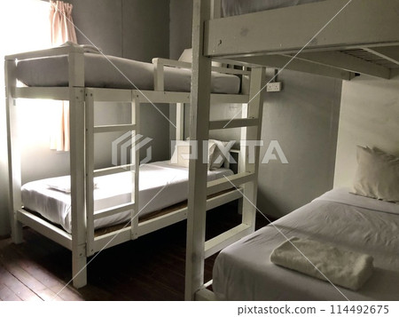 Laban Rata hut room on Mount Kinabalu Laban Rata hut room on Mount Kinabalu 114492675