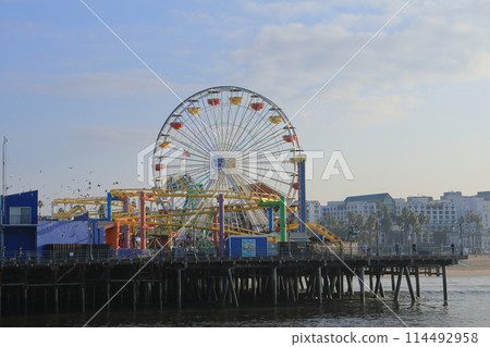 Santa Monica Beach 114492958
