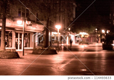 night light in the street night light in the street 114493633
