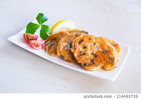 Tofu and Enoki Mushroom Nuggets Tofu and Enoki Mushroom Nuggets 114493739