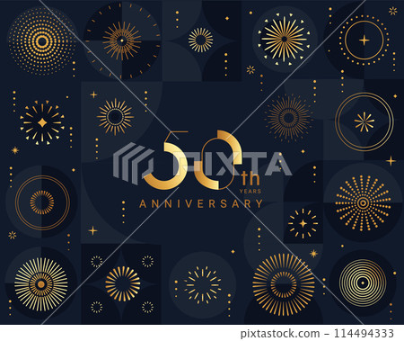 Anniversary 50,celebrating fifty years anniversary 114494333