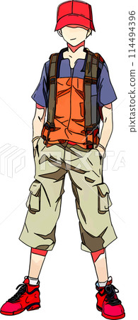休閒徒步服裝 休閒徒步服裝 114494396