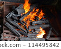 Barbecue fire 114495842