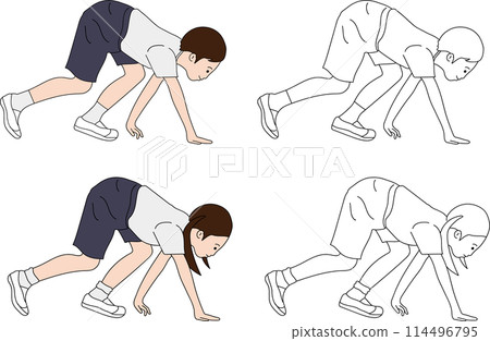 Elementary school entrance exam bear walk 114496795