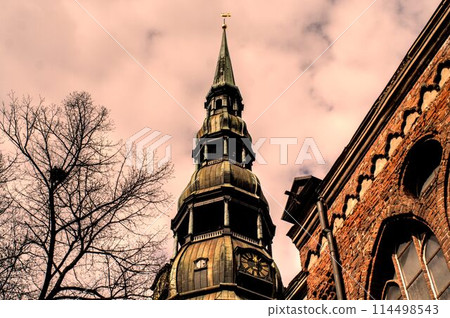 view of the old church view of the old church 114498543