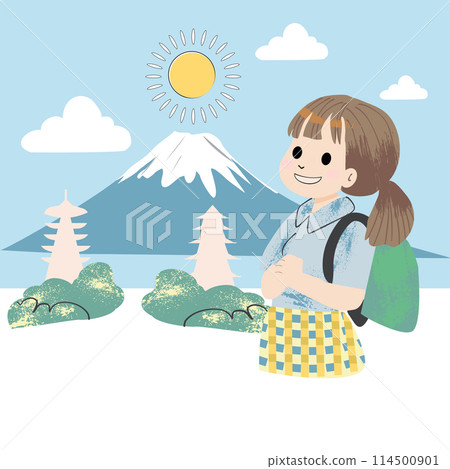 tourist, backpacker, child 114500901