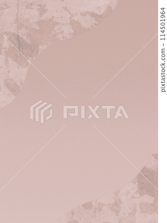 Pink watercolor textured collage frame background 114501964