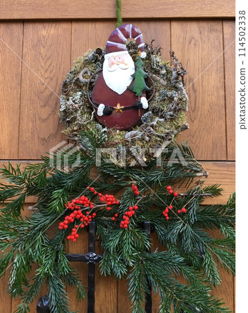 Christmas wreath Christmas wreath 114502338