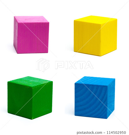 multicolor wooden game cube multicolor wooden game cube 114502950
