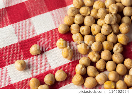 Macro shot of soybeans Macro shot of soybeans 114502954