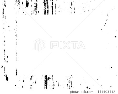 Black and white grunge. Distress overlay texture. Abstract surface dust and rough dirty wall background concept. Distress illustration simply place over object to create grunge effect. Vector EPS10. 114503142
