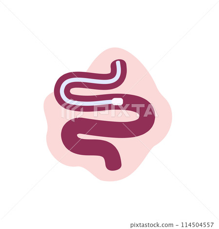 endoscopy procedure icon in hand drawn style 114504557