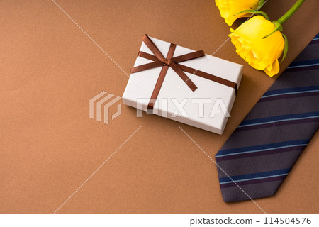 Gift, tie. Father's Day image 114504576