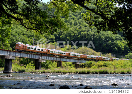 273 series express train Yakumo No. 7 running on the Hakubi Line 114504852