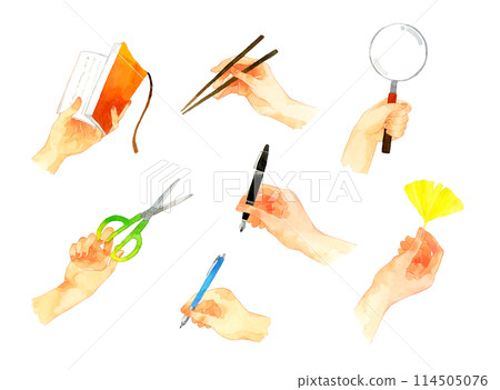 一套手持工具、書寫用具等。 114505076