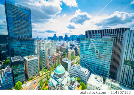 大城市中密集的建築群:神田/御茶之水 大城市中密集的建築群:神田/御茶之水 114507193