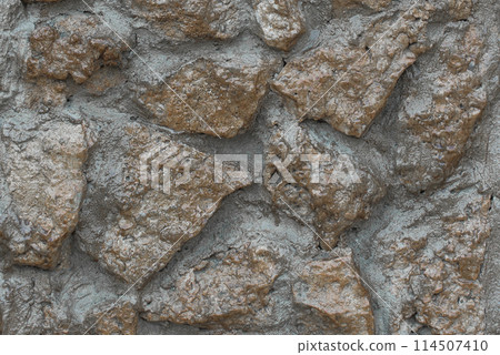 Rough solid stone texture concrete cement texture background pattern wall coarse backdrop grunge hard 114507410