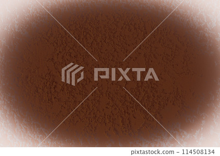 Brown old peeling plaster wall surface abstract pattern stucco cement structure concrete background white design vignette 114508134