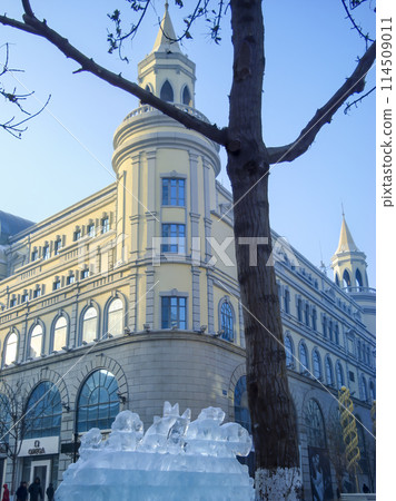 European-style architecture on Zhongyang St., Harbin, China 114509011