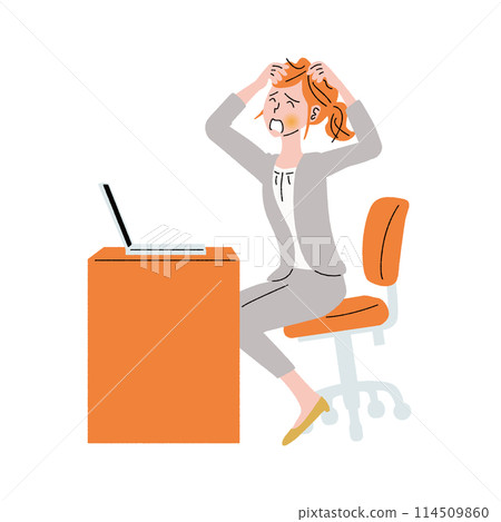 Computer_woman_desk_chair_5 114509860