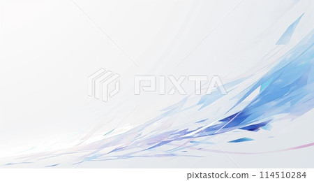 藍色幾何圖案抽象波形背景影像AI產生影像 114510284