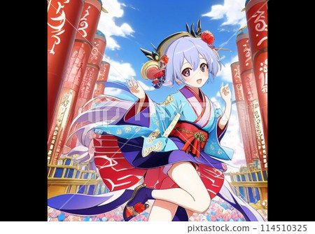 Chinese traditional dress loli girl 114510325