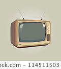 Vintage TV Cartoon Style 114511503