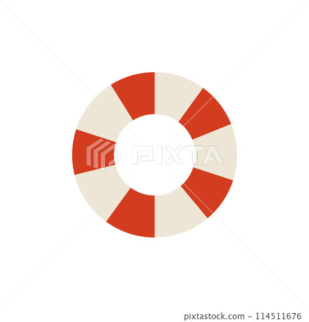 浮環矢量圖 浮環矢量圖 114511676