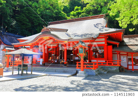 [和歌山縣] 熊野那智大社（靈殿）的晴空 114511903