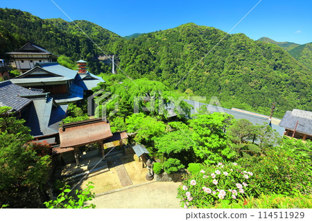 [和歌山縣]那智山晴岸渡寺和那智瀑布（熊野那智大社） 114511929