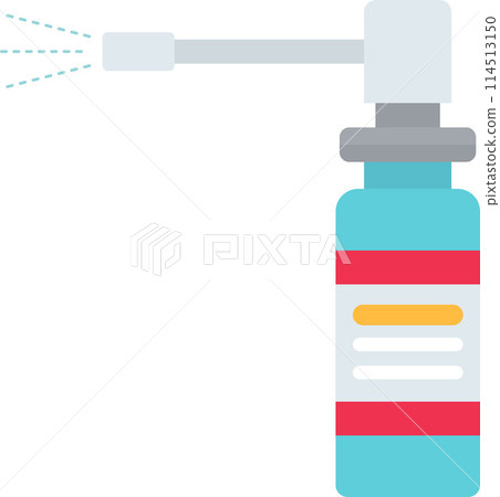 bottle spray medication icon vector 114513150