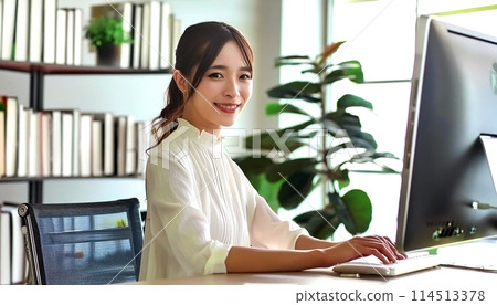 研究計算機的婦女 114513378