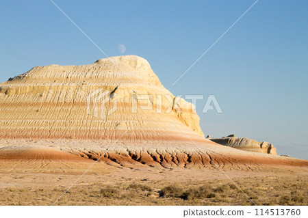 Mangystau desert landmark, Kyzylkup area. 114513760