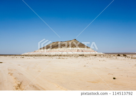 Baysary mountain view, Mangystau region, Kazakhstan 114513792