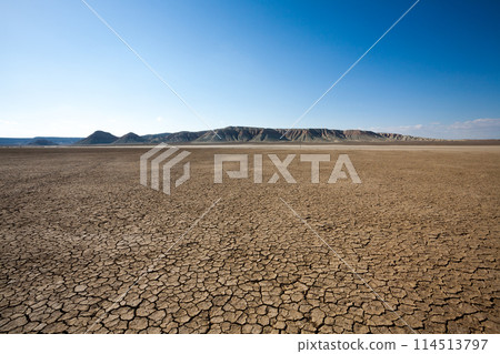 Mangystau desertic landscape, Kazakhstan desolate panorama Mangystau desertic landscape, Kazakhstan desolate panorama 114513797